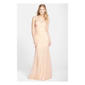 AMSALE Tulle Mermaid Gown Bridesmaid Wedding Prom Pageant BELLINI 6